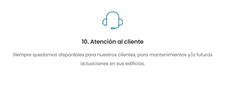 Atención al cliente