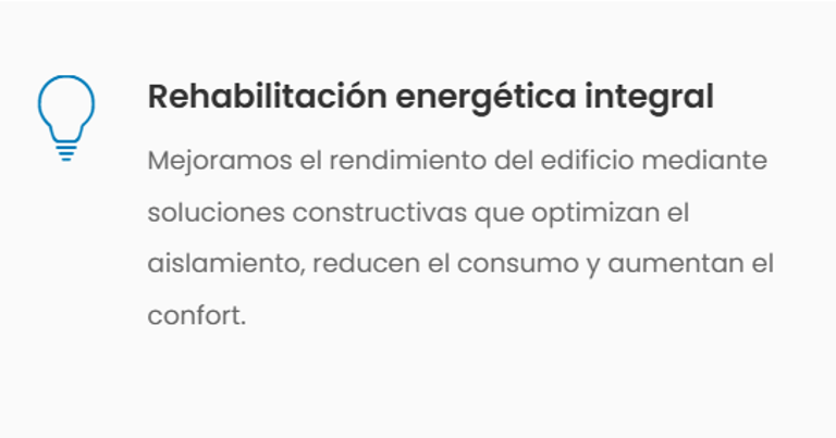 Rehabilitación energética